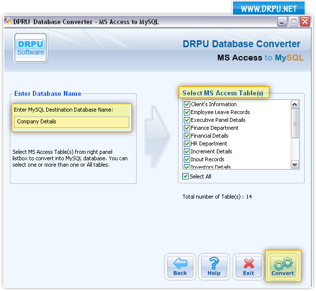 drpu database converter ms access to mysql crack